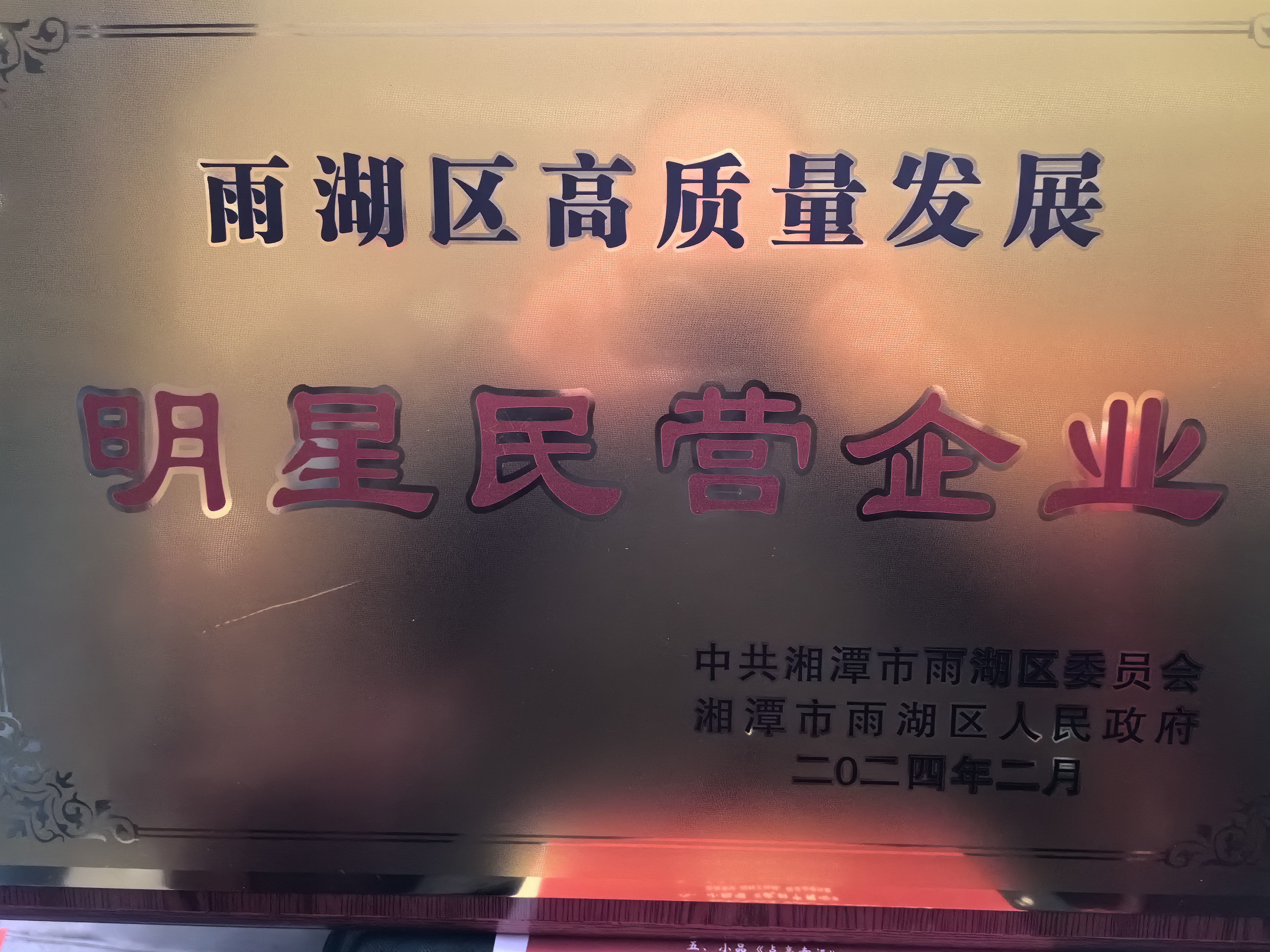 od平台官方官网_OD（中国）一站式服务平台荣获“雨湖区高质量发展明星民营企业”称号
